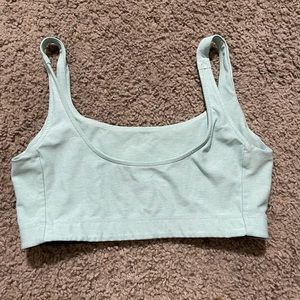Outdoor Voices Double Time Bra -Seafoam M